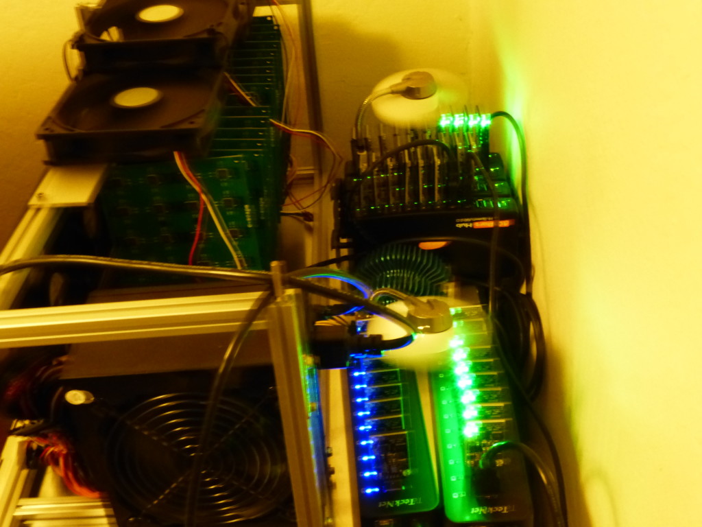Small time mining Farm in 2013
